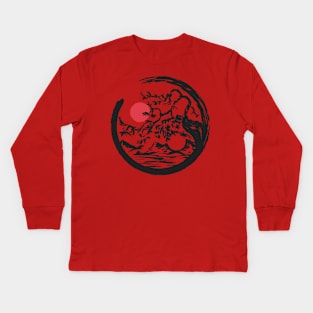 Fontaine Exclusives Ying Yang #128 Kids Long Sleeve T-Shirt